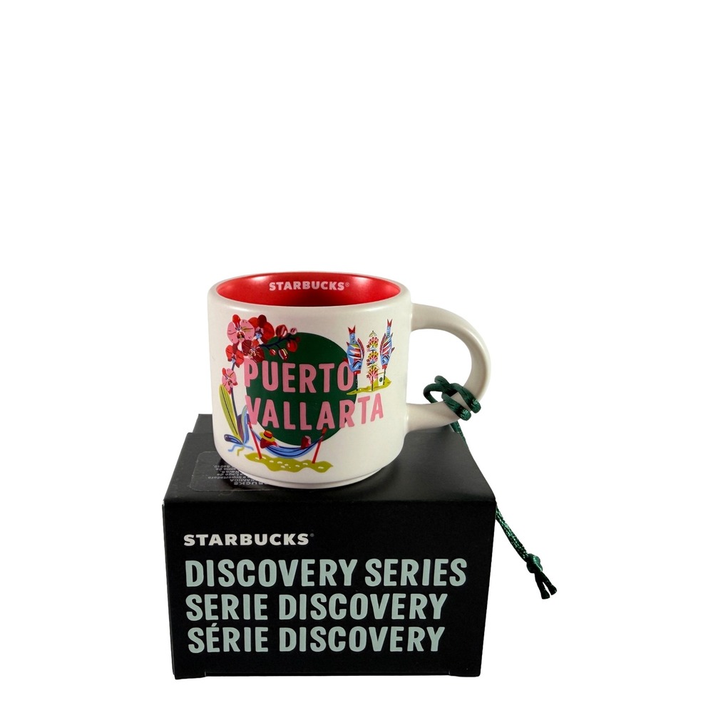 Starbucks Discovery Series Puerto Vallarta 2oz Mug New Ornament Boxed